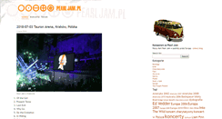 Desktop Screenshot of pearljam.pl